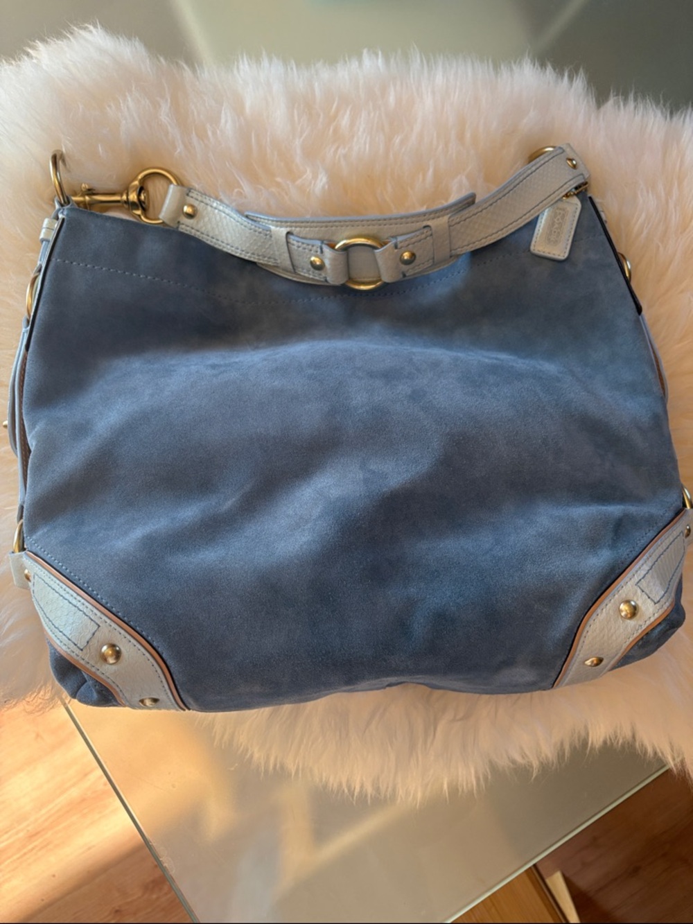 Vintage Y2K Coach SoHo Suede  Hobo bag